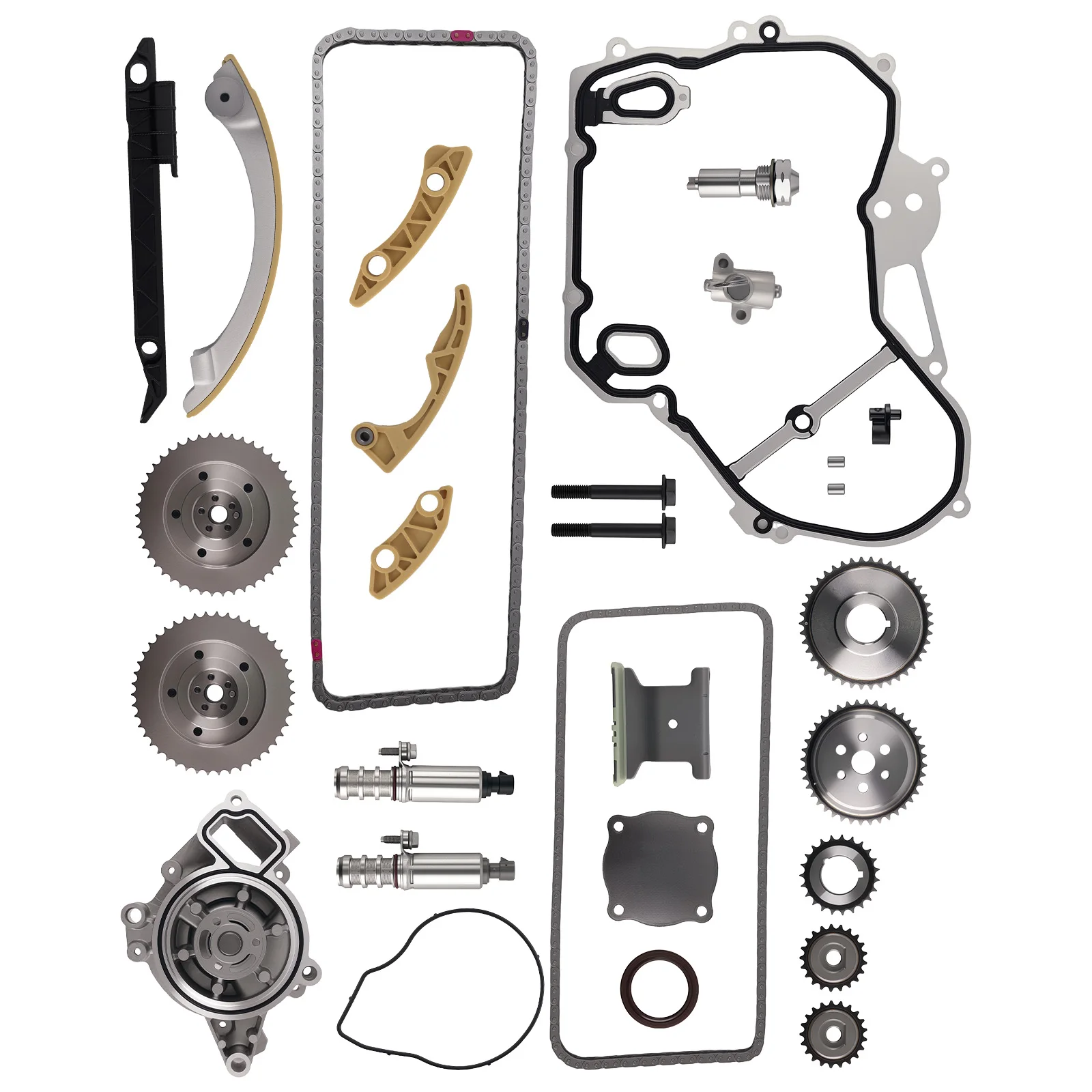 Timing Chain Set & VVT Sprocket for Chevy Equinox Buick Verano GMC 2.4L 09-17