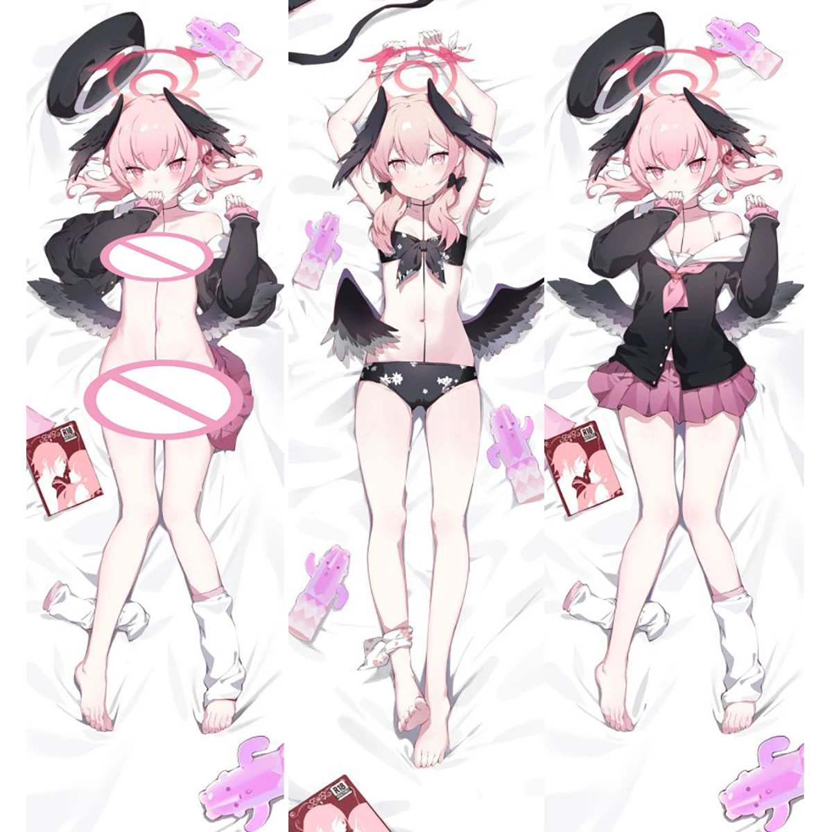 Anime Blue Archive Shimoe Koharu Sexy Dakimakura Hing Body Case Cosplay Otaku Pillow Cushion Cover Bedding Gifts