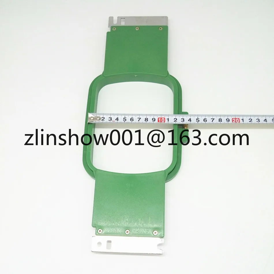 

Embroidery Machine Hoops 12cm*15cm Square Shape 355mm Total Length Tubular Frame Green Good Price for Industrial Use