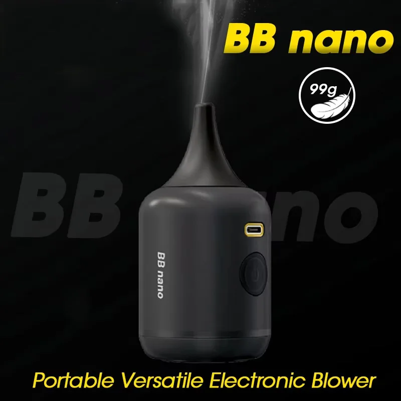 

BB nano Electric Camera Air Blower Mini Cordless Vacuum Cleaner Len Sensor Duster for Canon Sony Keyboard Anime Car Pet