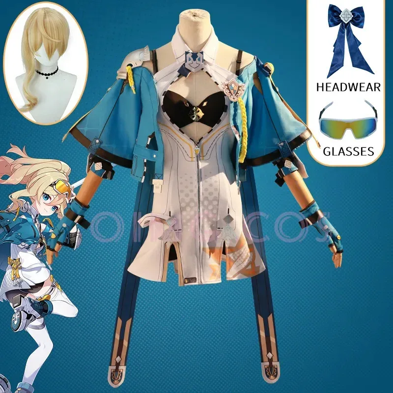 

DY2025Honkai Impact 3 ‌Durandal Cosplay Costume Carnival Uniform Adult Anime Halloween Party Costumes Masquerade Women Game