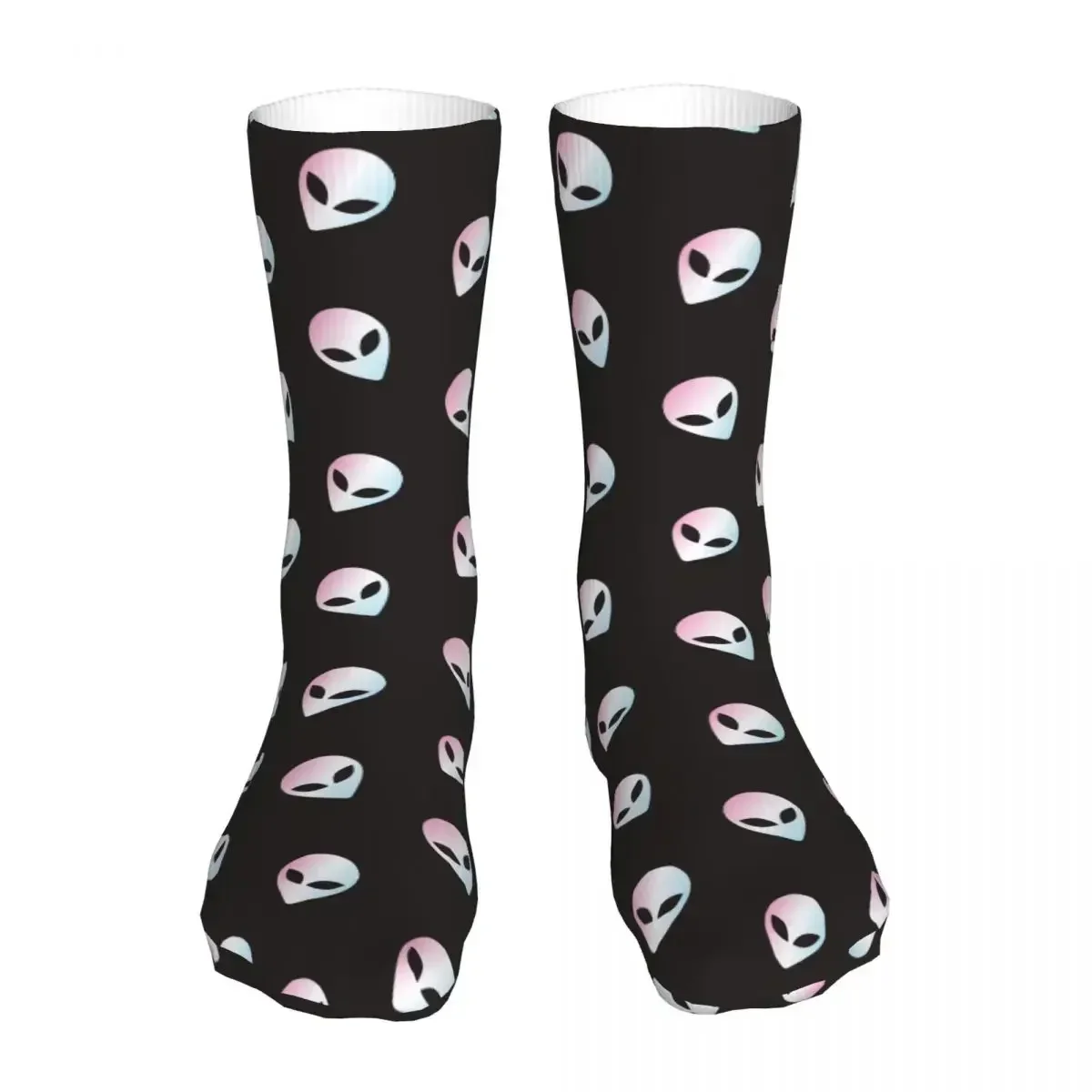 New Alien Face Women Socks 2022 Men Sport