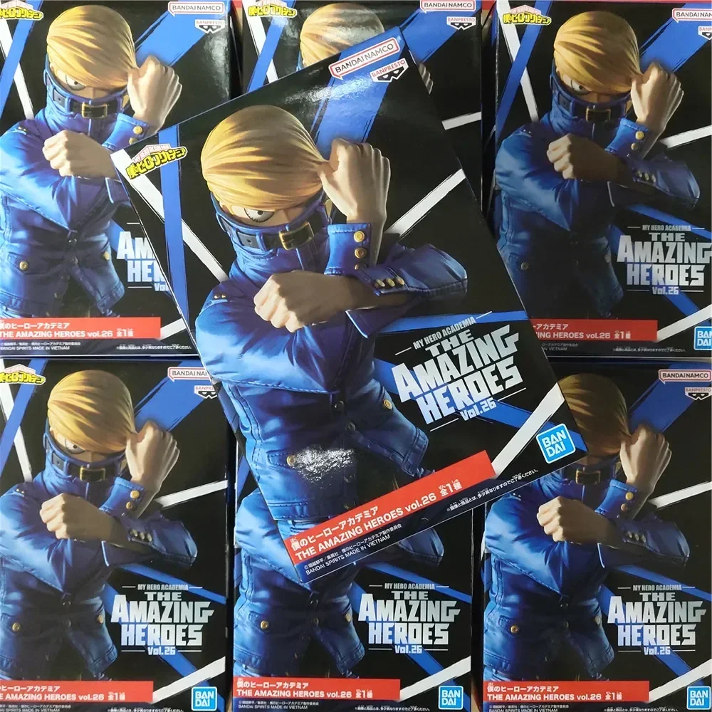 Original Bandai My Hero Academia Anime Best Jeanist PVC Action Figures Collect Ornaments Figure Model Toys 15cm Birthday Gift