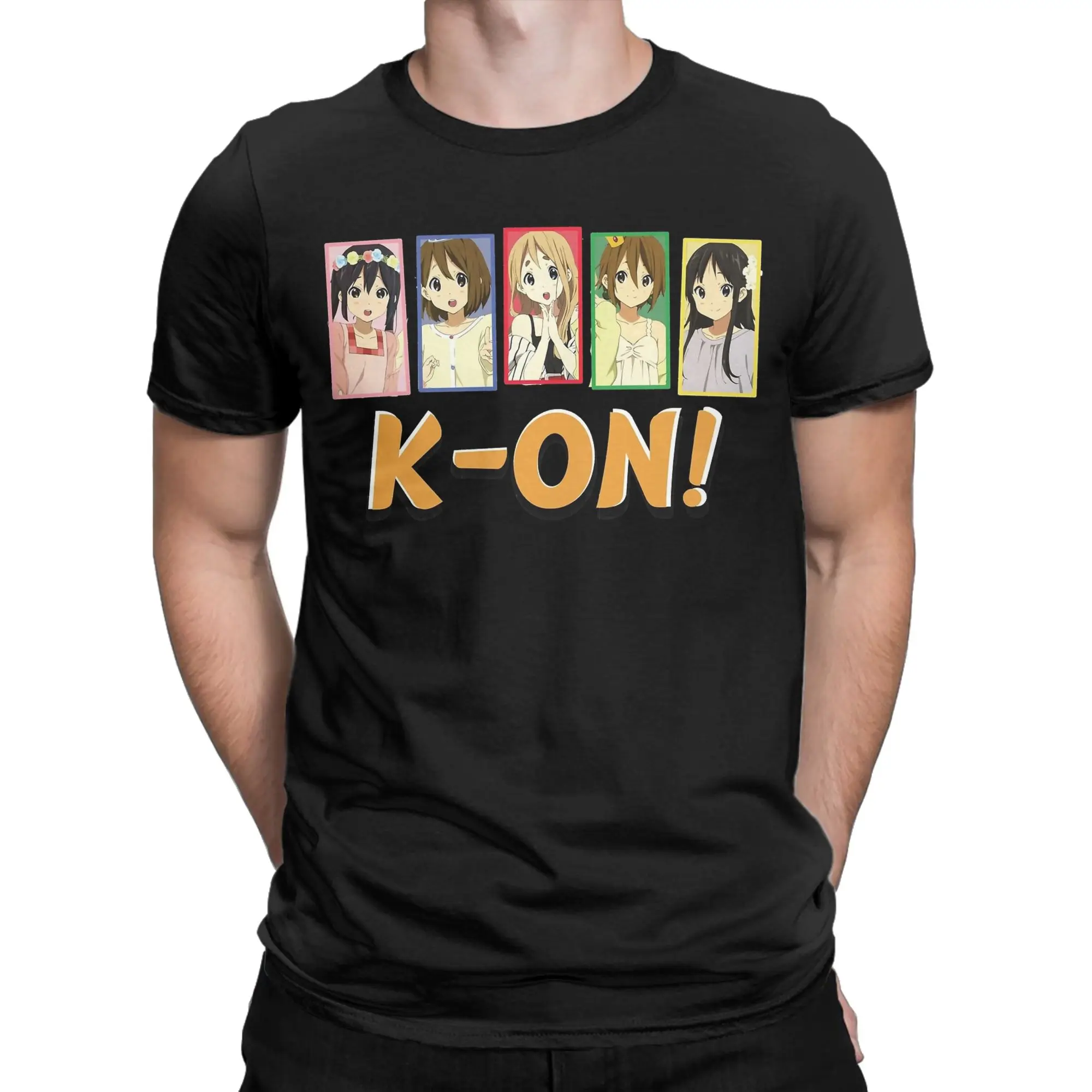 K-On Houkago Tea Time Merch Unisex T Shirts Pure Cotton Tee Graphic  Tops T-shirt