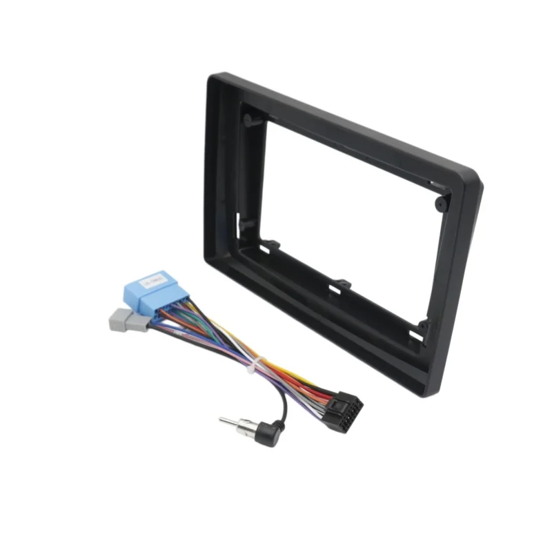 For Suzuki Ignis 2004-2007 10.1 Inch Stereo Fascia Panel Dash Bezel with Wiring Harness