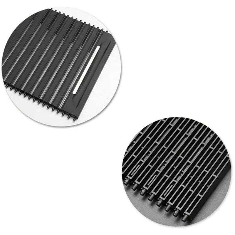 

4X Center Console Cover Water Cup Holder Sliding Roller Blind Car Accessories For -BMW X5 F15 X6 F16 51169251973