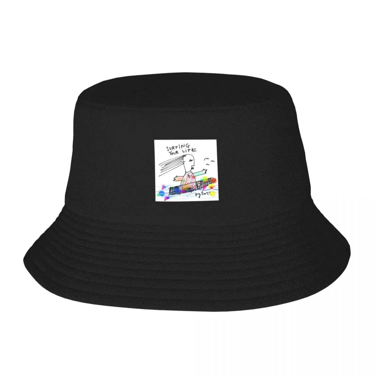 SURFING YOUR LIFE 2022 Bucket Hat Beach Outing Trucker Hat sun hat Woman Hats Men's