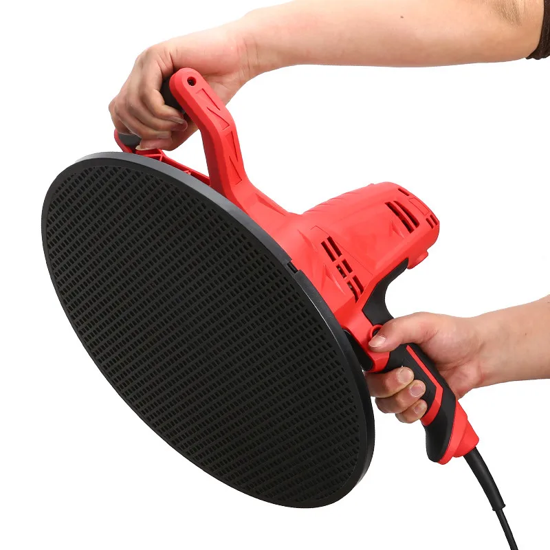 Electric Concrete Epoxy Cement Mortar Trowel Wall Smoothing Polishing Machine Hand-held Putty Smoothing Tool 220V