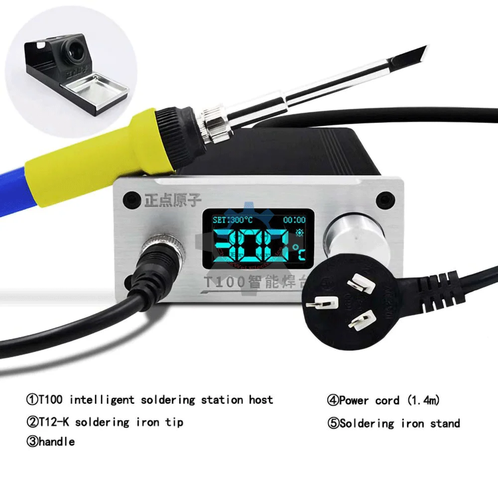 New T100 Smart Soldering Station T12 Adjustable Temperature Constant Temperature Digital Display Electric Soldering Iron