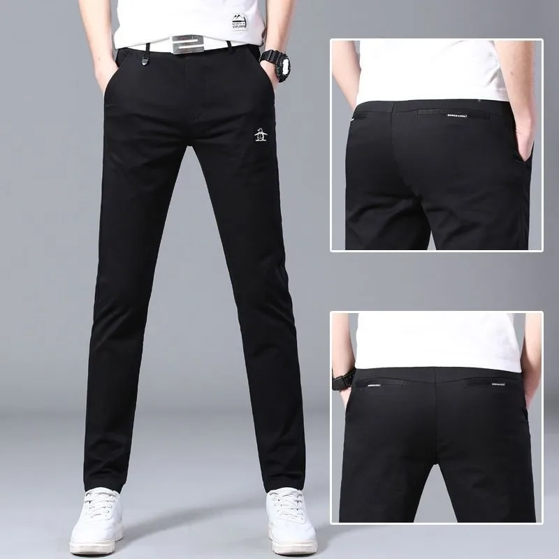 

Golf Pant Men High Quality Cotton Elastic Suit Pants Spring Sutumn Fast Dry Man Golf Trousers Business Leisure Golf Pants 골프웨어