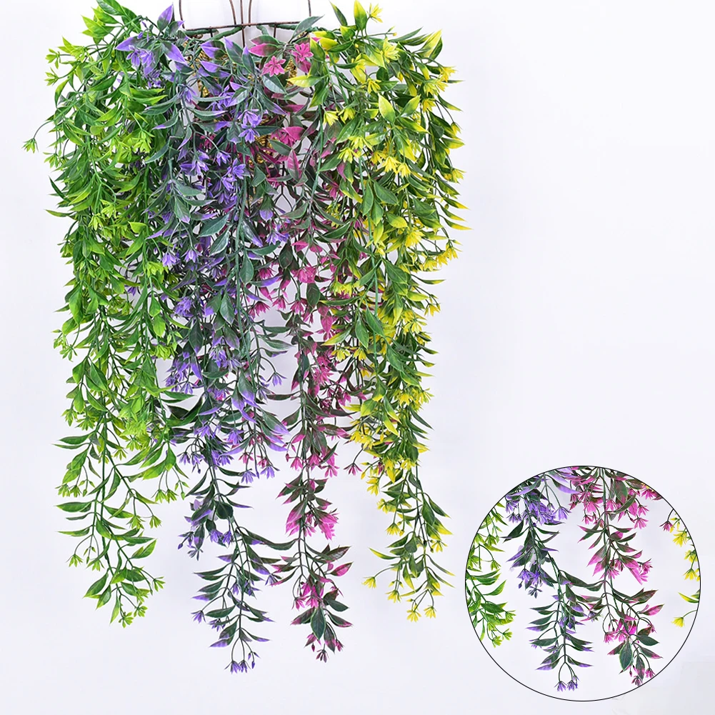 

Artificial Ivy Vines 4-Pack with UV-Resistant Protection for Use in For Home Garden and Creative Craft Decorations