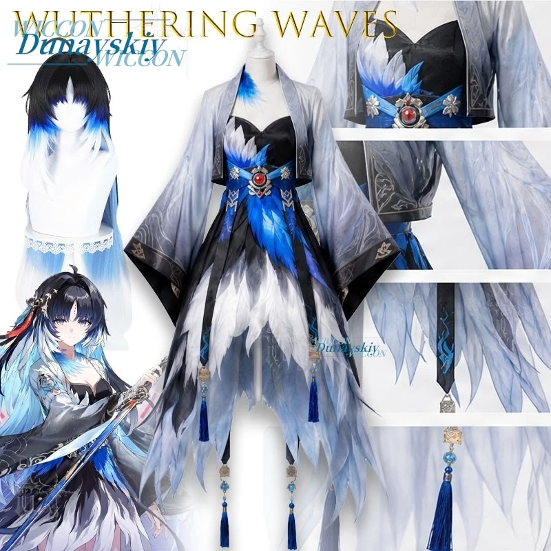 wuthering-waves-yangyang-xuanling-フルセットアニメパーティー制服ハロウィン服ゲームコスプレ衣装コミコンステージパフォーマンス