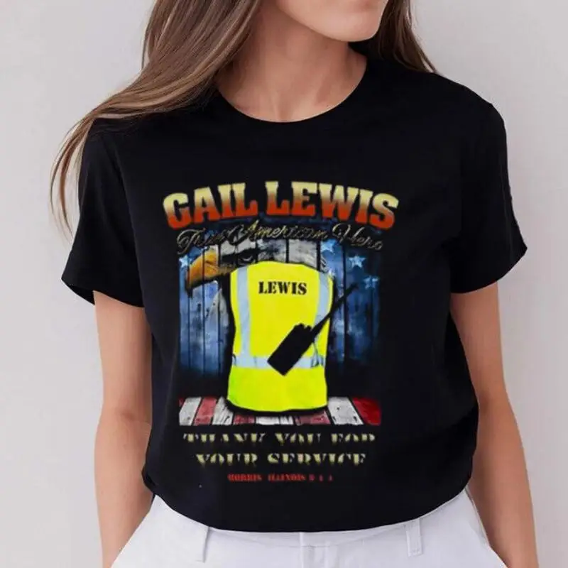 

Футболка Gail Lewis True American Hero Спасибо за ваше обслуживание США Гордость