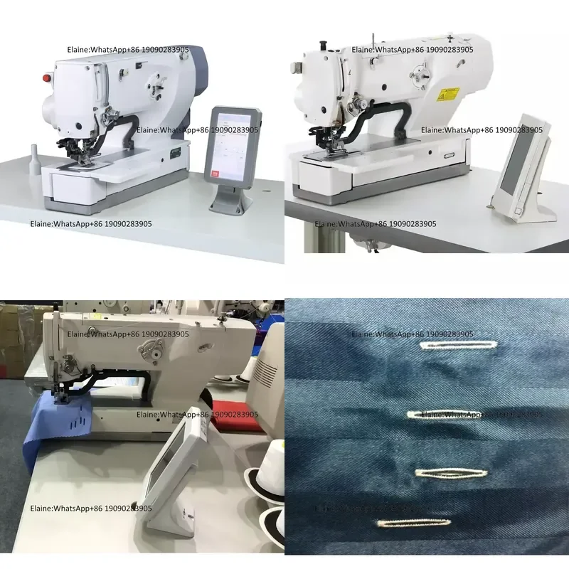 Qk-1790A High Speed Automatic Computer Flat Button Hole Sewing Machine