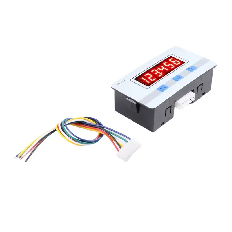 Aug. Digital Counter Module DC/AC5V-24V Hour Meter Mini Calculator Electronic Totalizer With NPN And PNP Signal Interface
