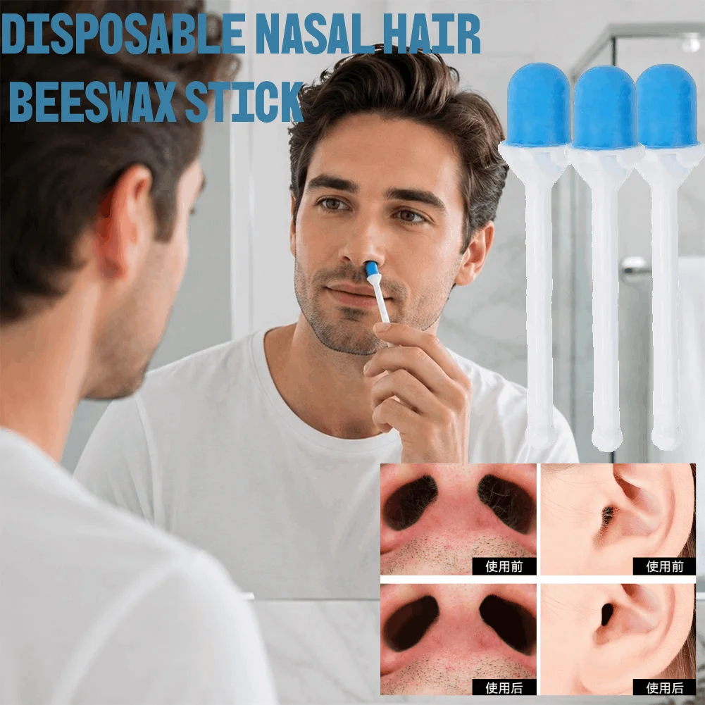 10/30Pcs Disposable Nose Wax Applicator Sticks Sanitary Painless Nose Hair Removal Tools Replacement Accessory For Nose Wax Kit