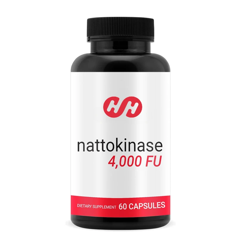 

Nattokinase Supplement - Lowering Cholesterol Supports Heart and Brain Health -60 Capsules - Made in The United States
