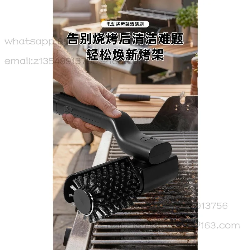 2025 New Electric Barbecue Brush Cleans Heavy Oil Stains on Barbecue Grills