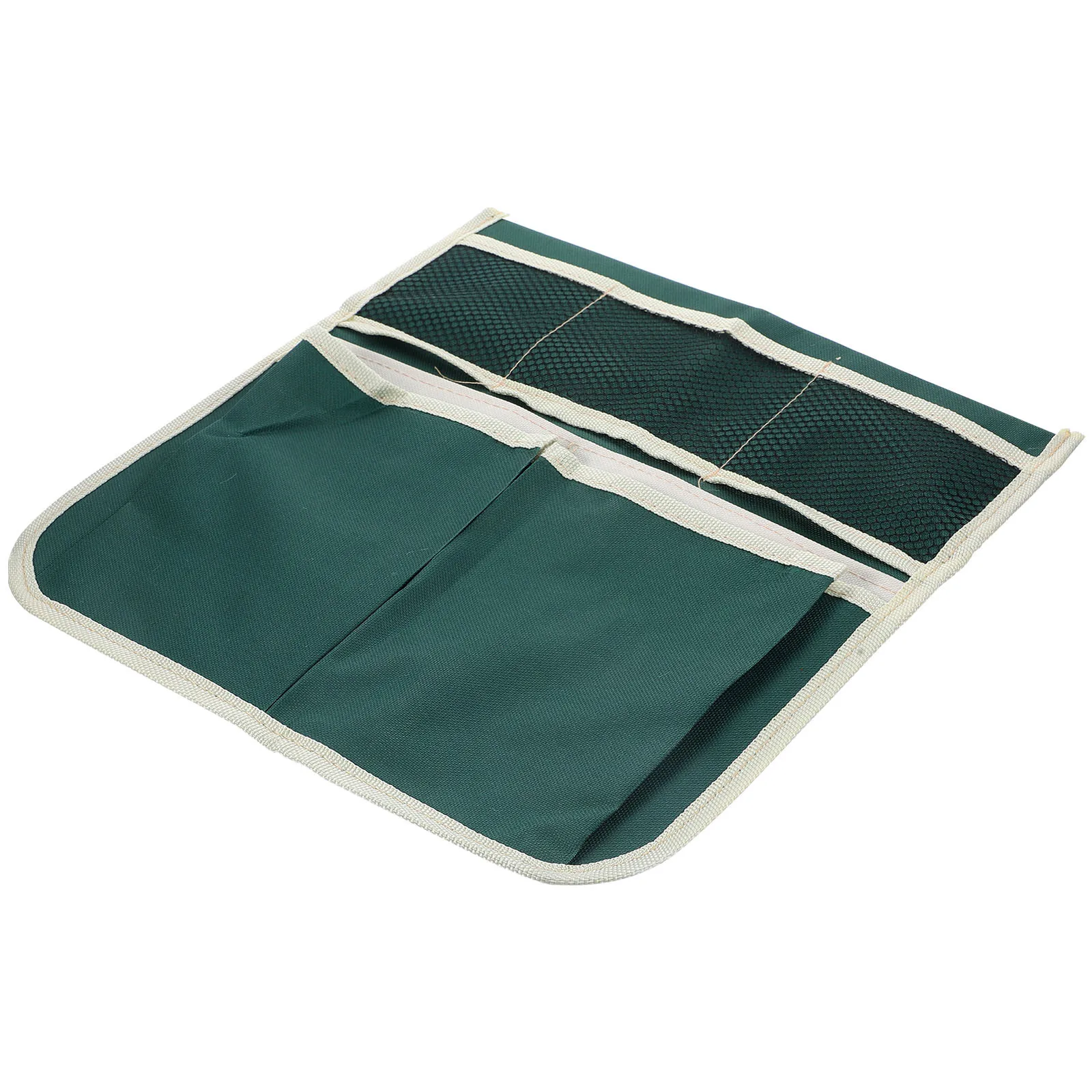 Bolsa de herramientas para arrodillarse de jardín, bolsa de almacenamiento verde de tela Oxford 600D, bolsa para arrodillarse, bolsa de asiento, organizador de herramientas de jardinería duradero