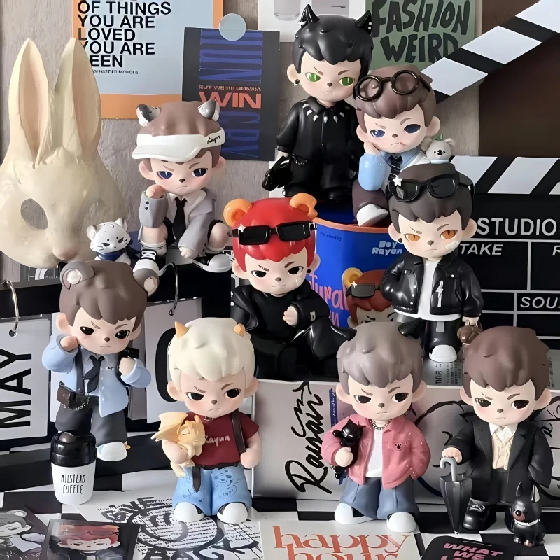 

New RAYAN Natural Born Player Blind Box Cool Boy Figure Doll Rayan Born To Explore Collection Art Toy
