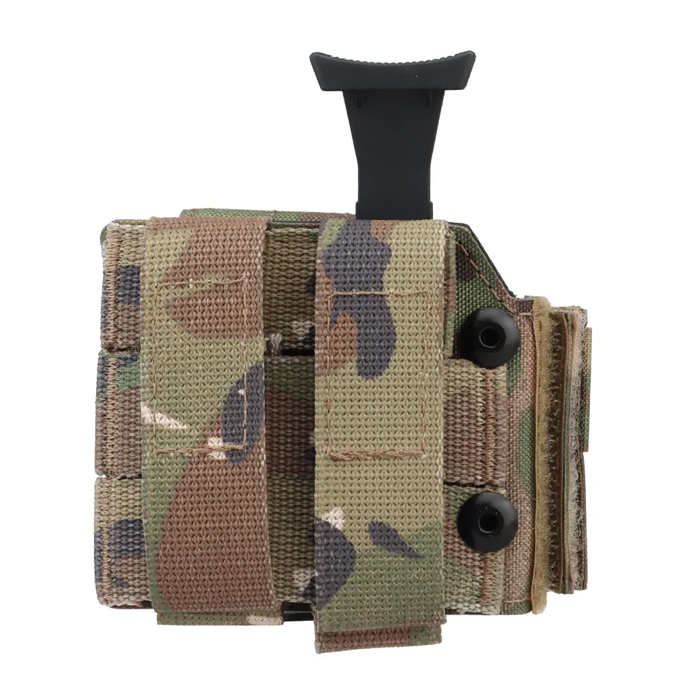 ยุทธวิธีการล่าสัตว์ Release Holster เหมาะสําหรับ MOLLE Plate Carrier และเข็มขัดยุทธวิธี,Gunnery การออกกําลังกายกิจกรรมปืนพกอุปกรณ์