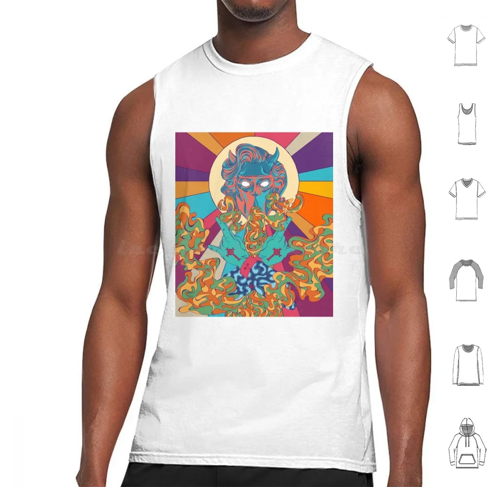 Sympathy For The Devil-Ghost Bc Tank Tops Vest Sleeveless Ghost Ghost Bc The Band Ghost Ghoul Nameless Ghoul