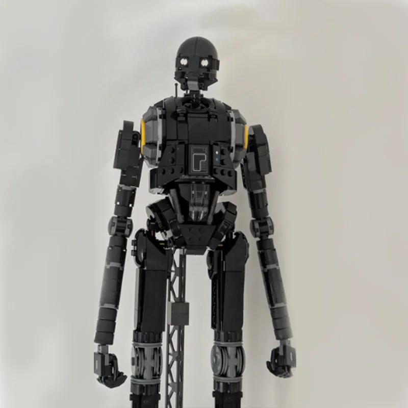 NEW 1058PCS MOC-75434 스타 배틀 K-2S0 보안 드로이드 모델 빌딩 DIY 블록 창의적 조립 교육용 장난감 어린이 선물