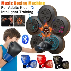 Bluetooth-Compatible Music Boxing Trainer Electronic Boxing Machine Wall-Mounted for Adults Kids Boxing Sports Reducing Stress