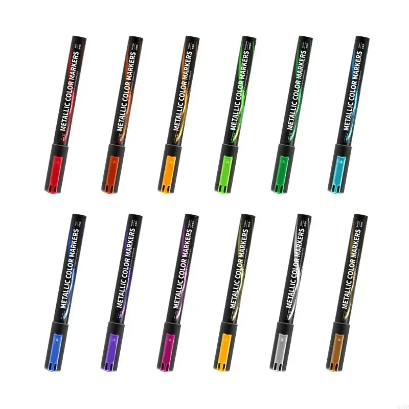 Soft Nib Watercolor Markers Safe Washable Vibrantly Color Marker Pen For Sketching Journaling Quickly Dry Technology M4YD