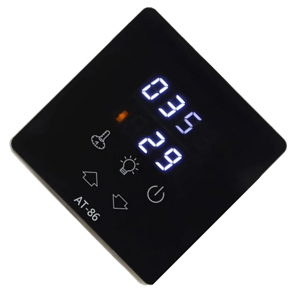 Digital Control Panel Sauna Temperature Controller Enhanced User Experience Lighting Adjustments Long-lasting Performance