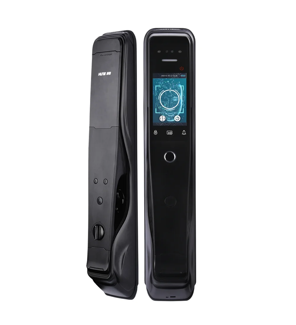 HUNE Face Recognition Door Unlock Biometric Palmprint Fingerprint Keyless Door Lock Digital