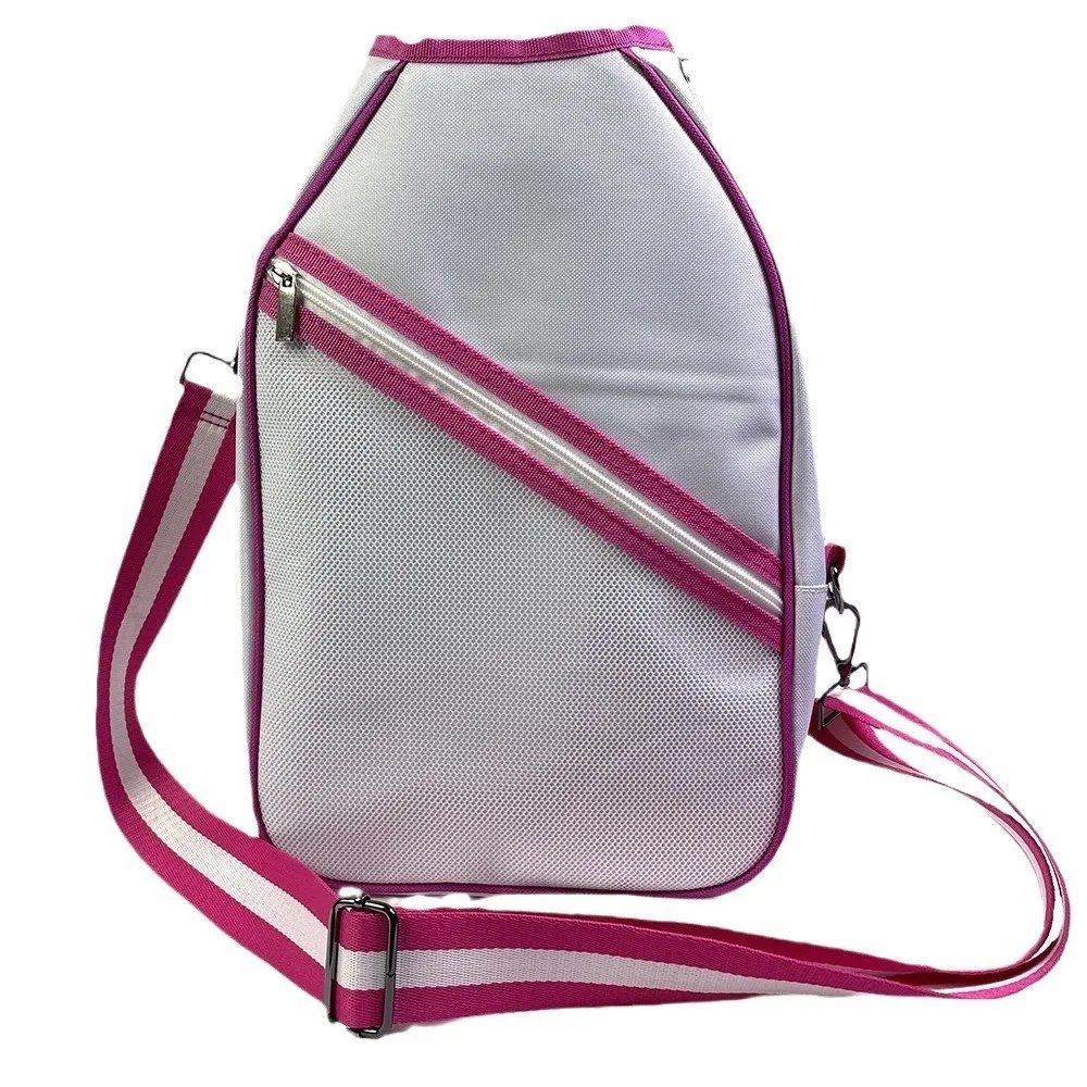 New Oxford Pickleball Paddle Cover Large Capacity Lightweight Racket Case Portable Wear-resistant Crossbody Racket Bag