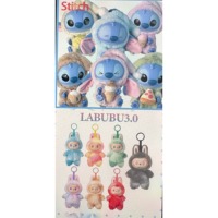 2025 NEW High Quality Cute Plush Monsters Blind Box Toys Macarone Kawaii Figure Model Bag Gift Keychain Backpack Pendant Gifts