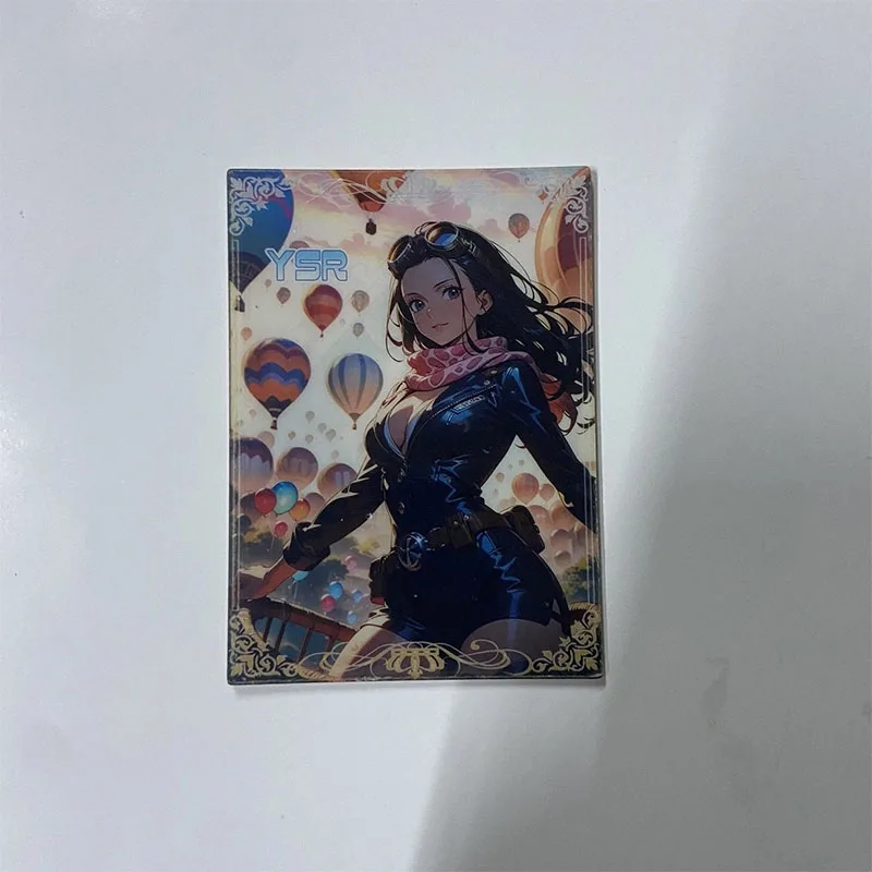 Anime uma peça ysr cartões chopper ace nami hancock nami reiju perona coleção cartões presentes de aniversário de natal brinquedos das crianças