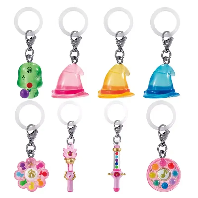 BANDAI-Mini Porte-clés Transformateur Magique, DoReMi Gashapon Capsule, Pendentif Action Figure, Modèle Jouet