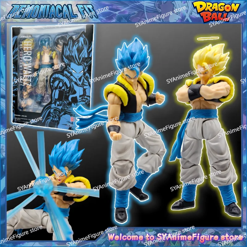 

In Stock Demoniacal Fit Dragon Ball SSJ Blue Gogeta Hero Waltz The Supreme Dance Action Figure Toy Collection Gift