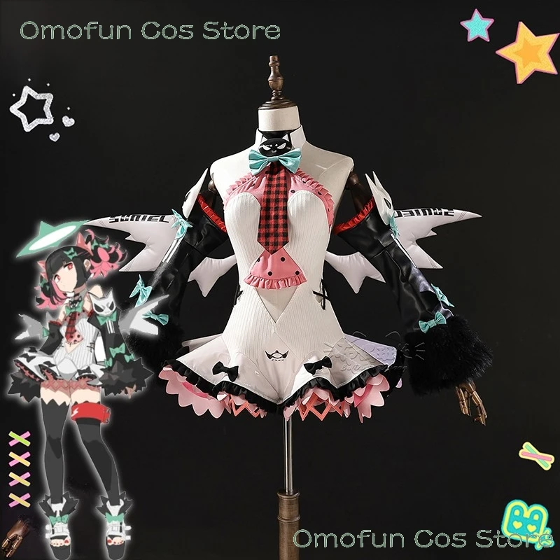 

ZZZ Nangong Yu Cosplay Costumes Zenless Zone Zero Wig Girls Top Skirt Women Halloween Game Anime Outfit Angels of Delusion Wing