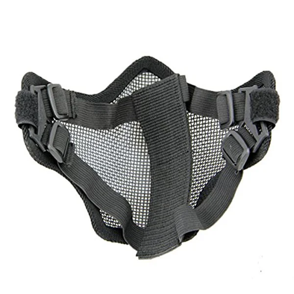 

Half Face Mask Protective Mask Metal Mesh Mask Metal Mesh Half Face Mask Steel Mesh Half Mask