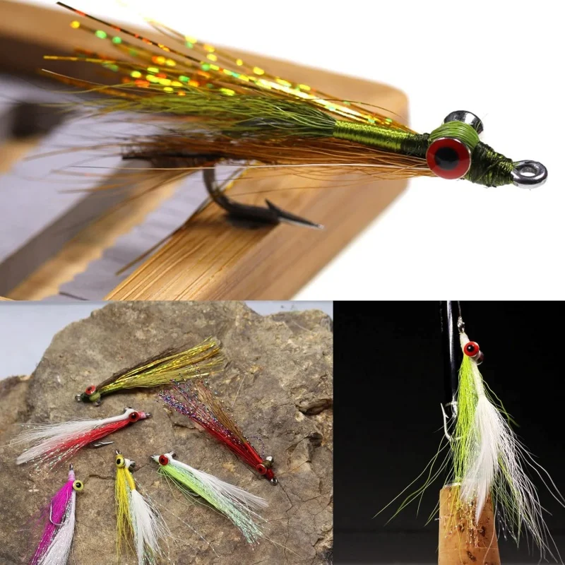 Fishing Fly Dumbbell Eyes Fly Tying Materials Alloy Fly Tying Dumbbell Eyes Fly Tying Barbell Eyes Materials Fishing Lure Tools