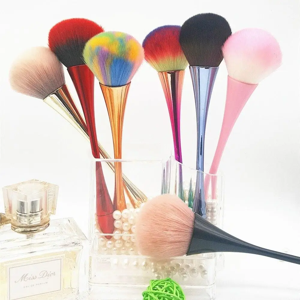 1 Piece Powder Blush Brush Professional Make Up Brush Large Cosmetic Face Cont Cosmetic Face Cont Brocha Colorete Make Up Tool