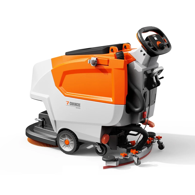 Chancee XMD 50/50 Lavapavimenti Pulitore Elettrico Cordless Spinta a mano Camminata dietro Lavapavimenti Asciugatrice