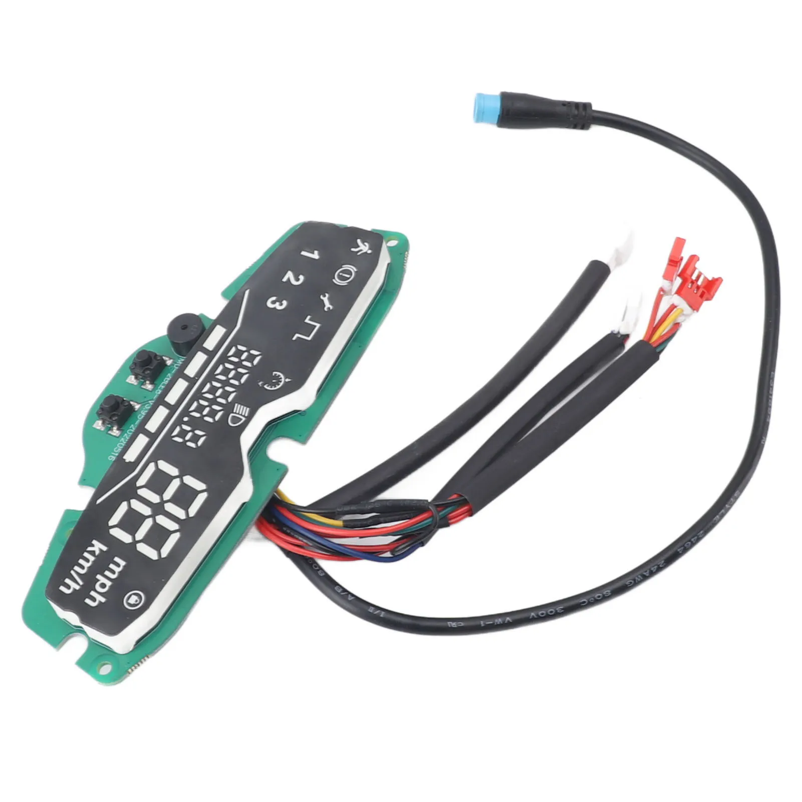 4Pin Electric Scooter Dashboard with Waterproof Display and ABS Material for Easy Installation and Enhanced Performance