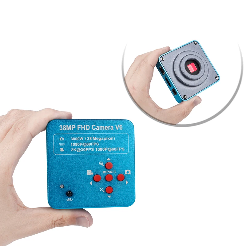 

Цифровая камера-микроскоп 38 Мп Full HD 1080P 30FPS с USB и поддержкой TF-карт для наблюдений под микроскопом