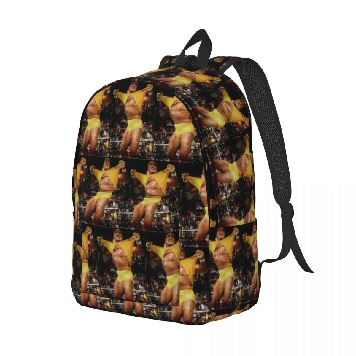 hulk-hogan-pro-wrestler-mochila-vintage-de-grande-capacidade-para-criancas-bolsa-escolar-bolsas-de-ombro-para-homens-e-mulheres