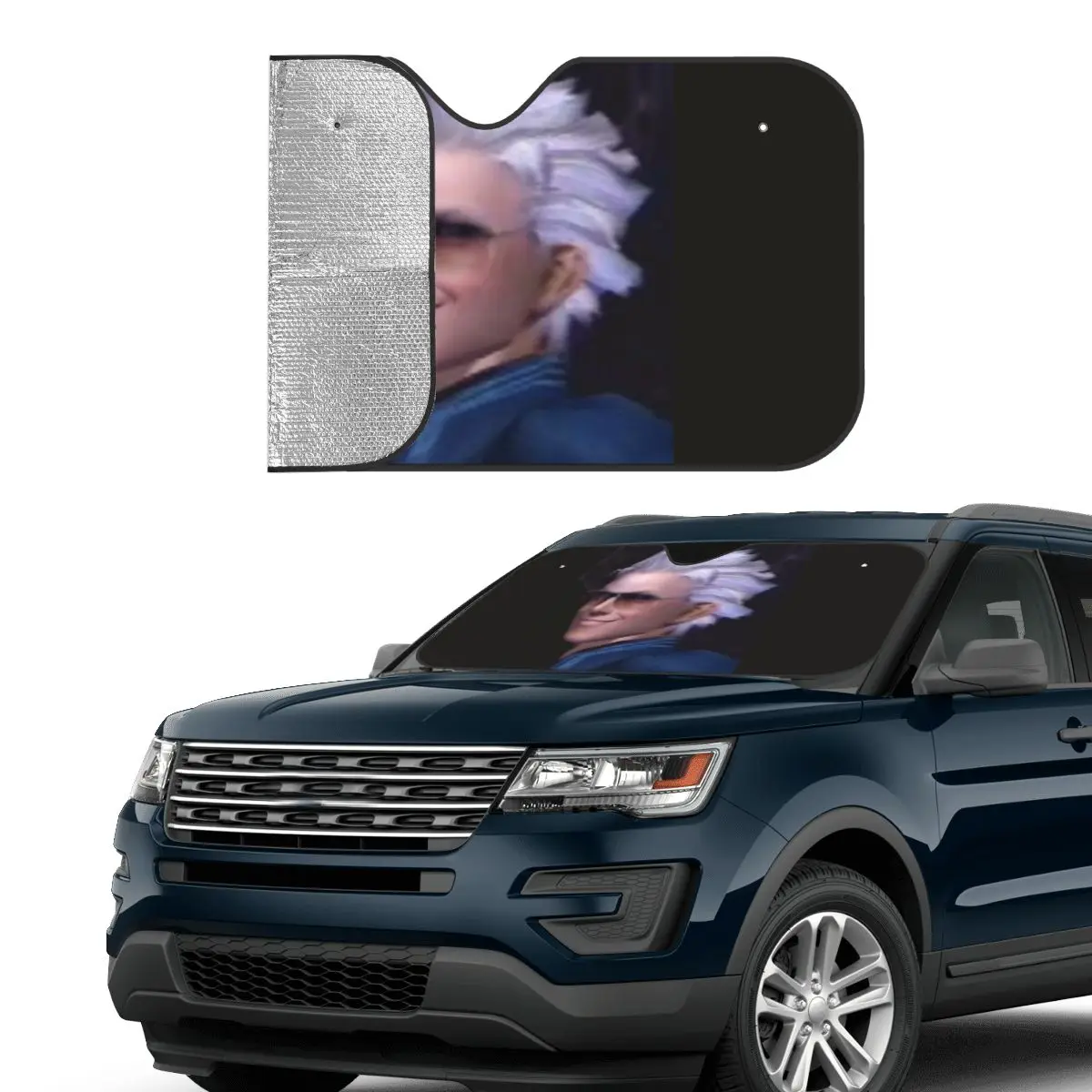 

Vergil From The Devil May Cry Seri Солнцезащитный козырек на лобовое стекло автомобиля, переднее лобовое стекло, солнцезащитный козырек, аксессуары, чехлы