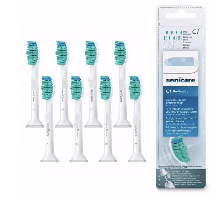 4/8/16 個歯ブラシヘッド白い歯ブラシブラシヘッド優れたクリーンフィリップスソニッケアー C1 プロ結果