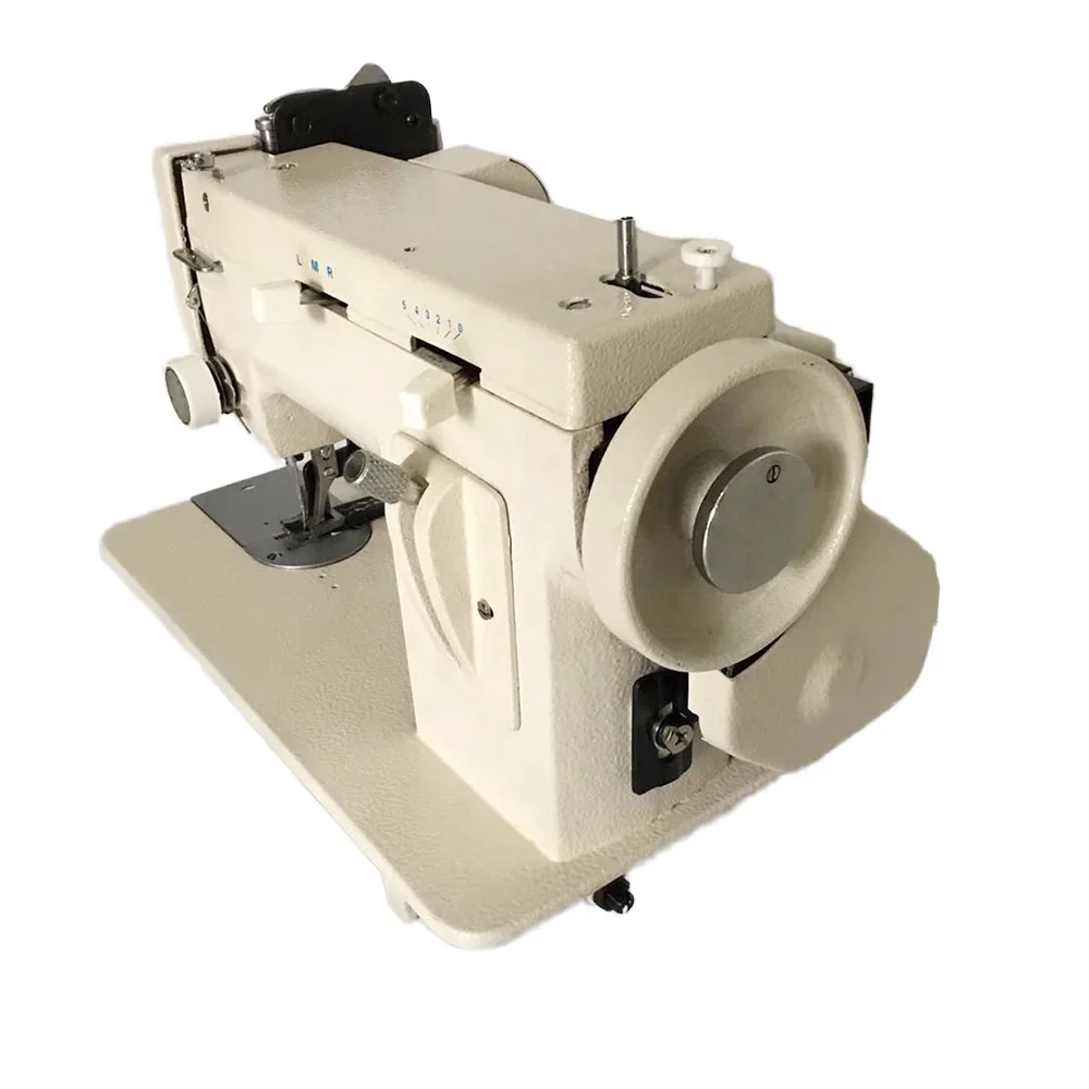 ماكينة خياطة شديدة التحمل 2025 - غرزة مستقيمة متعرجة مقاس 7 بوصات، مادة حديد جديدة، قدم مشي مسطحة