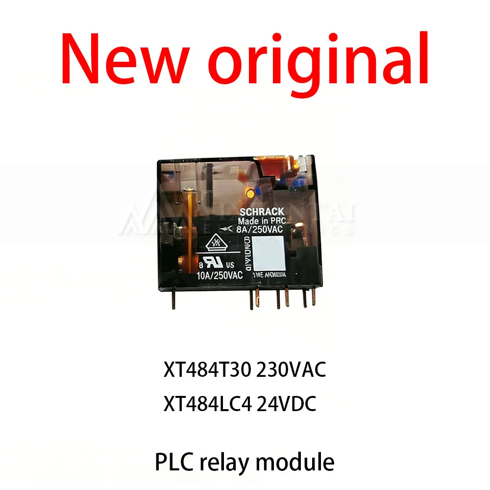 

10 Pcs/Lot New original XT484T30 230VAC XT484LC4 24VDC PLC relay module