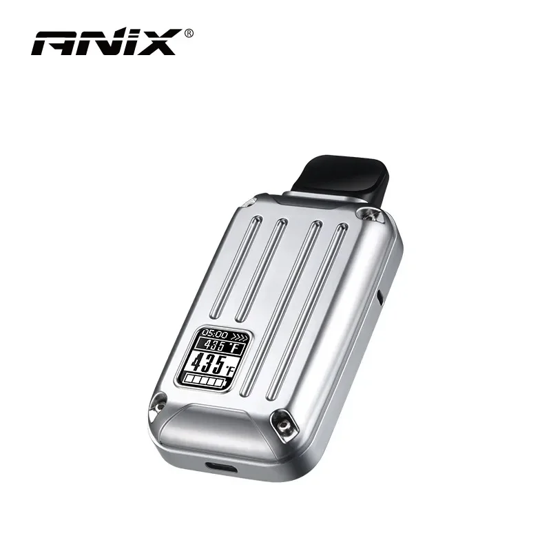 Dry Herb Vaporizer ANIX Uranus Vape Pen 2200mAh Battery Portable Electronic Cigarette Kit OLED Display Screen Herbal Smoke Vaper