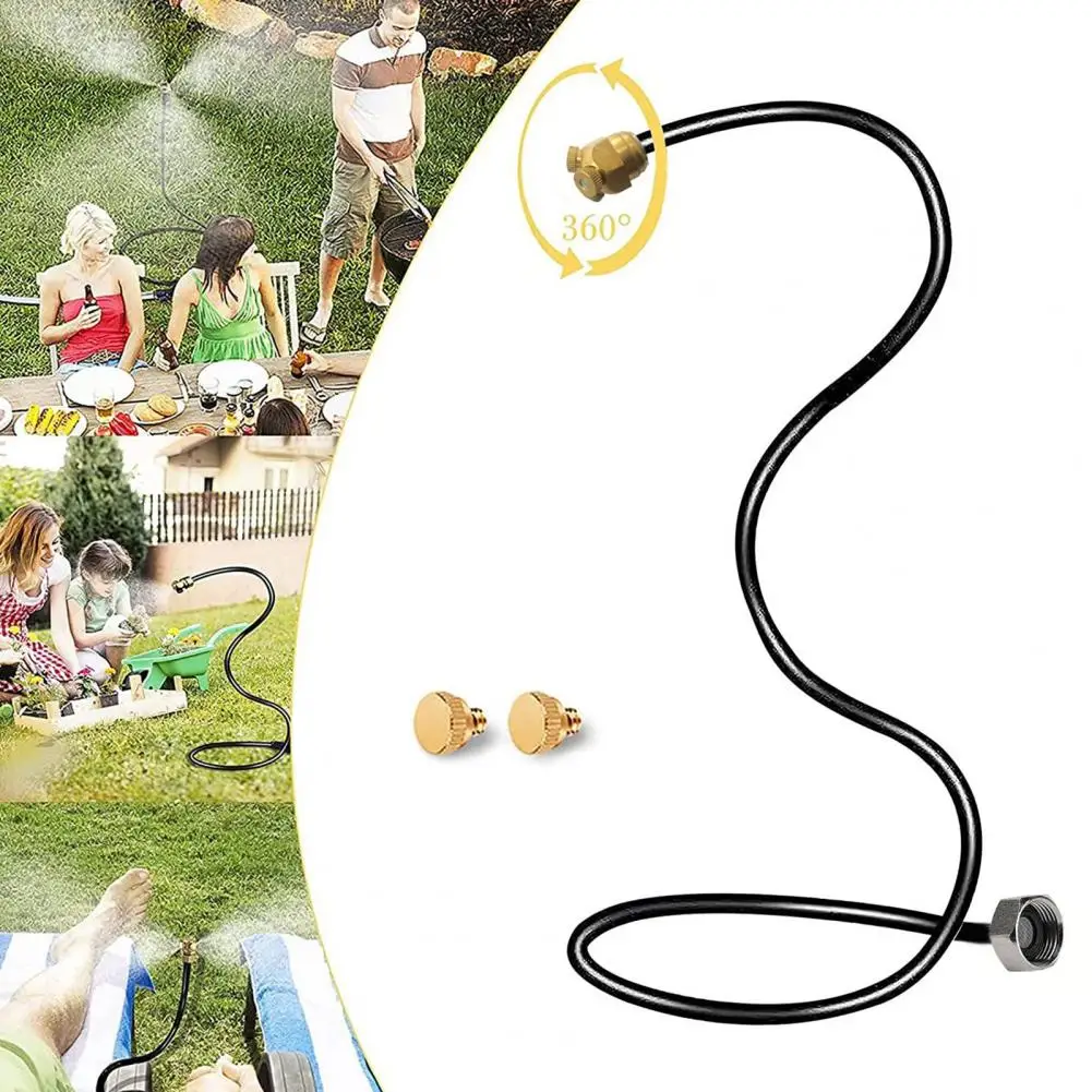 Sprayer Misters Outdoor Flexible Standing Mister Portable Garden Sprayer Leak-proof Anti-clogging Hose Misters with Easy